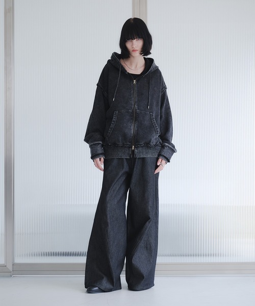 selle glant（セレグランテ） パーカー HEAVYWEIGHT DOUBLE ZIP HOODIE