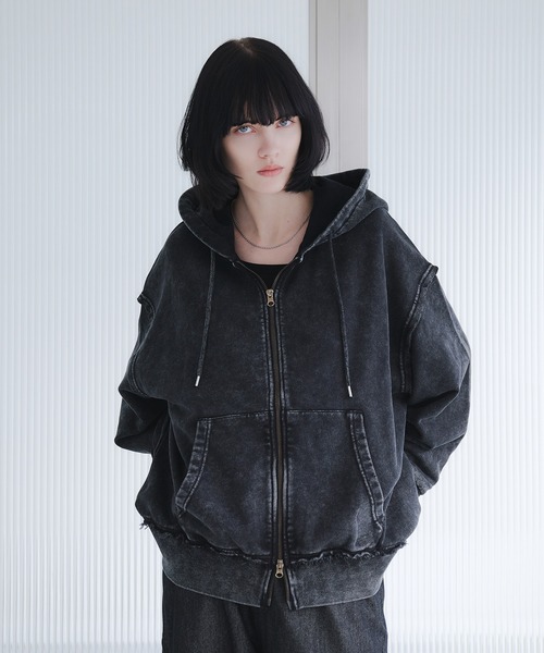 selle glant（セレグランテ） パーカー HEAVYWEIGHT DOUBLE ZIP HOODIE