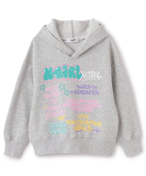 X-girl Stages（エックスガールステージス） パーカー 「人気商品再