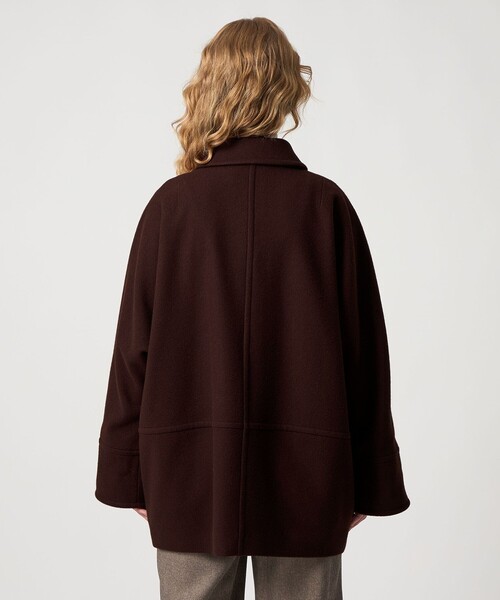 steven alanウールショートコートS/NAVY新品未使用タグ付き STEVEN ALAN（スティーブンアラン） ステンカラーコート コート