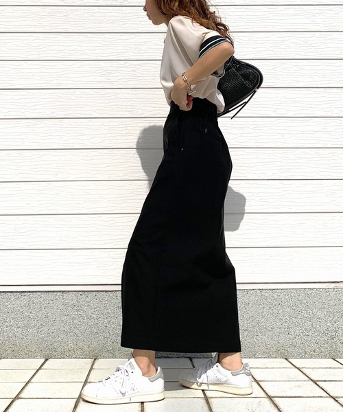 「Q」 ドルマンスリーブブラウス MEDIUM ベージュ レディース_画像5