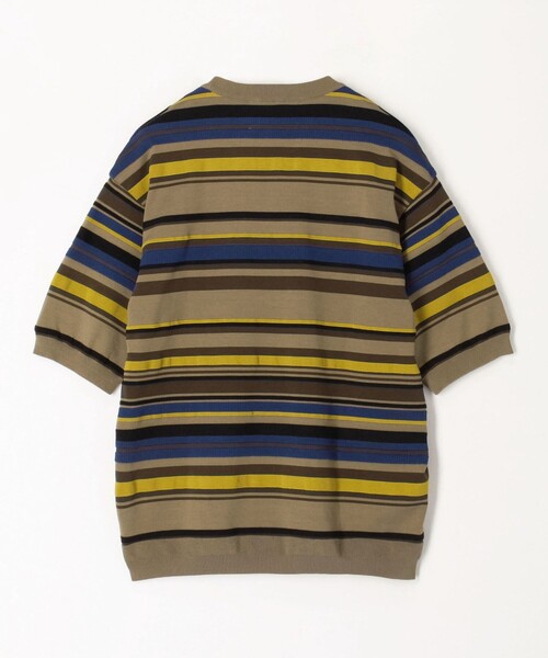 「TOMORROWLAND」 半袖ニット S ブラウン系その他 メンズ_画像3