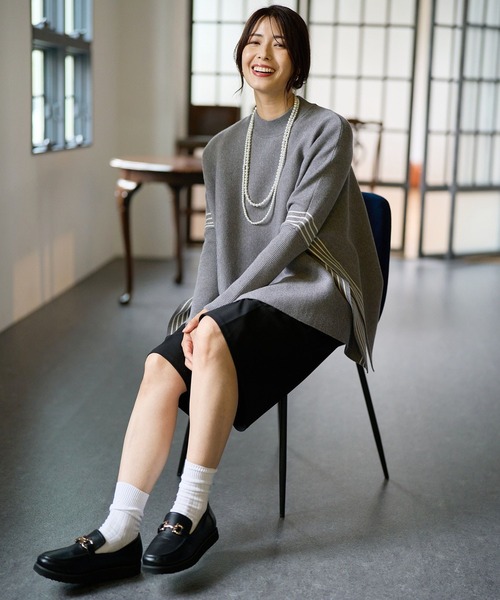 FOUND GOOD（ファウンドグッド） ポンチョ ポンチョニット レディース