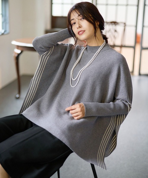 FOUND GOOD（ファウンドグッド） ポンチョ ポンチョニット レディース