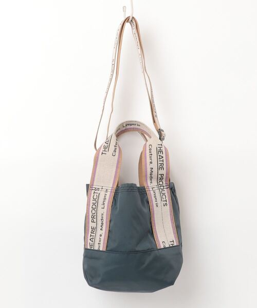 「THEATRE PRODUCTS」 2WAYバッグ FREE インディゴブルー レディース_画像2