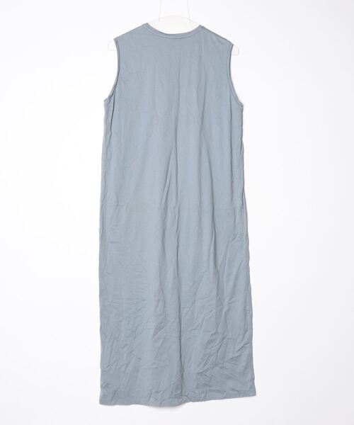 「ATON」 ノースリーブワンピース ONE SIZE ブルー系その他2 レディース_画像2