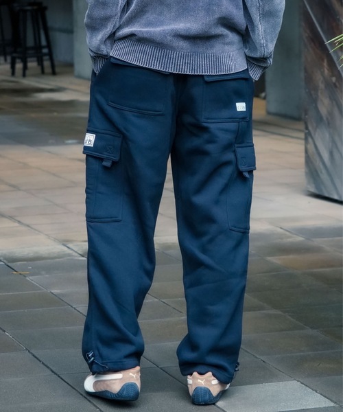 新品M他サイズカラー有プロクラブPROCLUBスウェットカーゴパンツネイビー紺 PRO CLUB（プロクラブ） ワイドパンツ スウェットパンツ ジャージ
