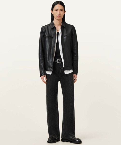 ALL SAINTS オールセインツ　レザー　ジャケット【正規品】 レザー | オールセインツ 公式オンラインストア
