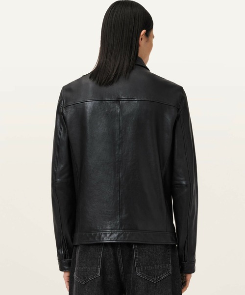 【美品】allsaints 革ジャン　レザージャケット　皮ジャケット　羊革　本革 ALLSAINTS（オールセインツ） コート ジャケット LUCK LEATHER JACKET