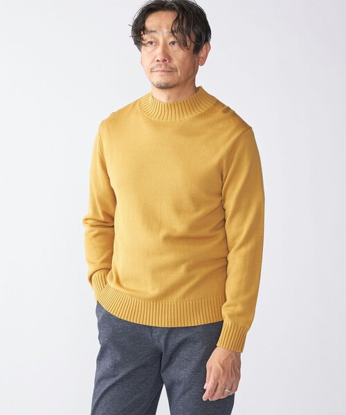 SHIPS（シップス） セーター ニット SHIPS:「手洗い可能」9ゲージ