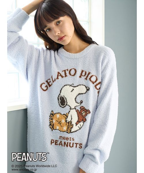 gelato pique（ジェラートピケ） パジャマ ルームウェア 「PEANUTS