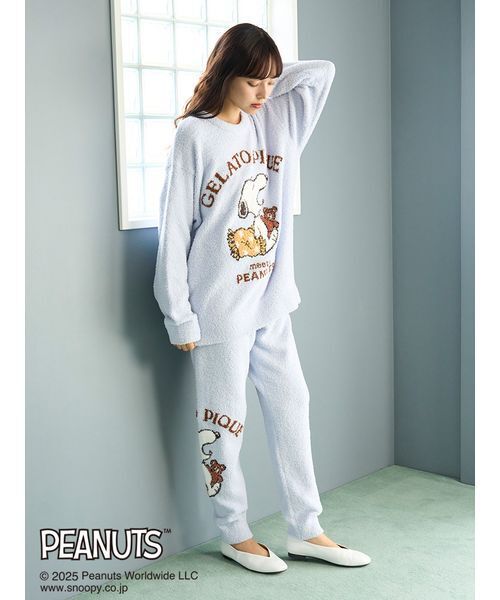 gelato pique（ジェラートピケ） パジャマ ルームウェア 「PEANUTS