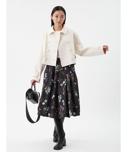 Mila Owen（ミラオーウェン） ピーコート pコート ウールカシミヤ