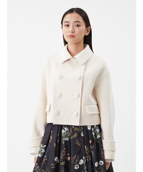 Mila Owen（ミラオーウェン） ピーコート pコート ウールカシミヤ