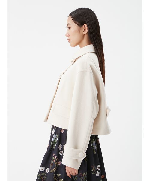 Mila Owen（ミラオーウェン） ピーコート pコート ウールカシミヤ