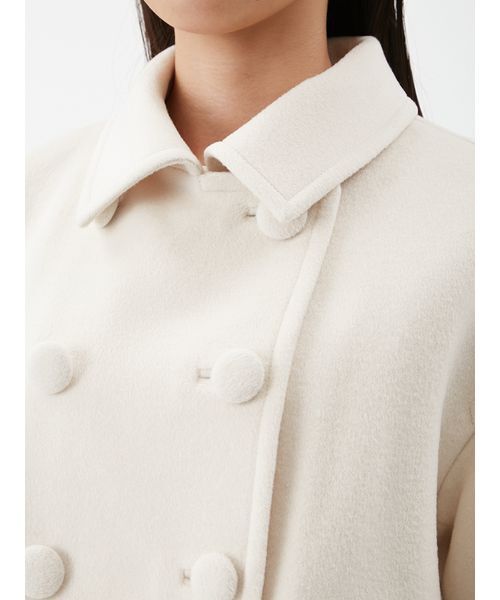 Mila Owen（ミラオーウェン） ピーコート pコート ウールカシミヤ