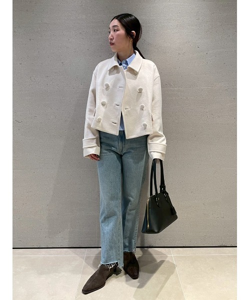 Mila Owen Pコート サイズS-M相当 Mila Owen（ミラオーウェン