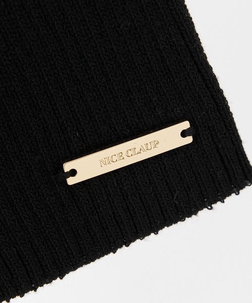 「one after another NICE CLAUP」 半袖ニット FREE オフホワイト レディース_画像7