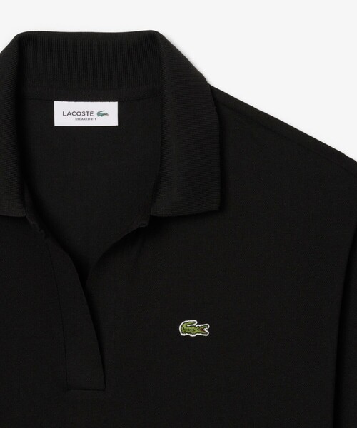 LACOSTE（ラコステ） 半袖ポロシャツ S ブラック レディース