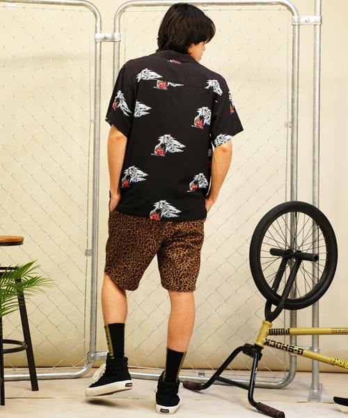 「LURKING CLASS」 半袖シャツ M ブラック メンズ_画像7