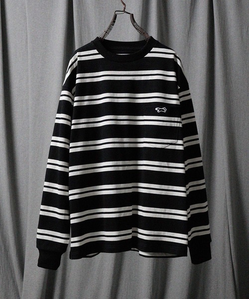 「n(n) BY NUMBER (N)INE」 「penney’s」長袖Tシャツ L グリーン メンズ_画像2