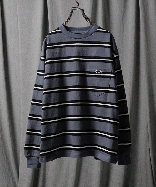 「n(n) BY NUMBER (N)INE」 「penney’s」長袖Tシャツ L グリーン メンズ_画像3