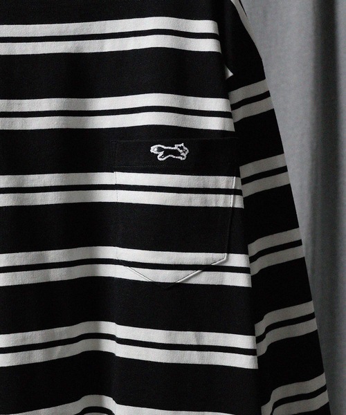 「n(n) BY NUMBER (N)INE」 「penney’s」長袖Tシャツ L グリーン メンズ_画像6