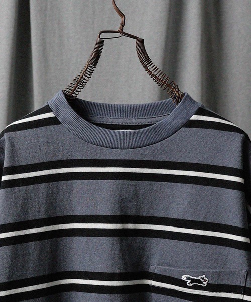 「n(n) BY NUMBER (N)INE」 「penney’s」長袖Tシャツ L グリーン メンズ_画像8