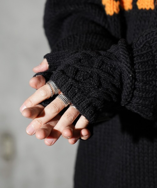 THRIFTY LOOK 手袋 THRIFTY LOOK / スリフティールック HAND KNITTING