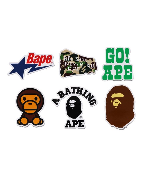 エイプ　ステッカー A BATHING APE（アベイシングエイプ） ステッカー BAPE STICKER SET
