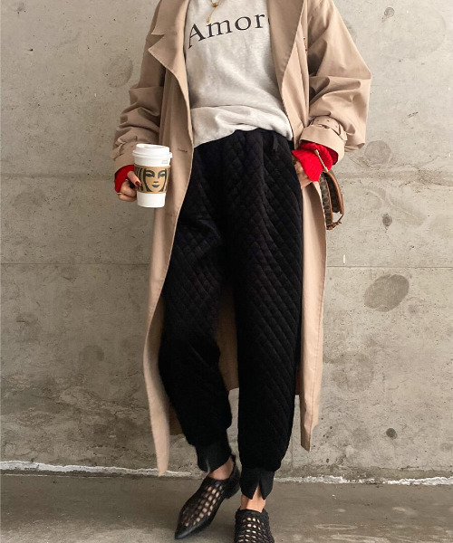 「ISOOK」 イージーパンツ FREE アイボリー レディース_画像5