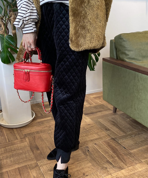 「ISOOK」 イージーパンツ FREE アイボリー レディース_画像6