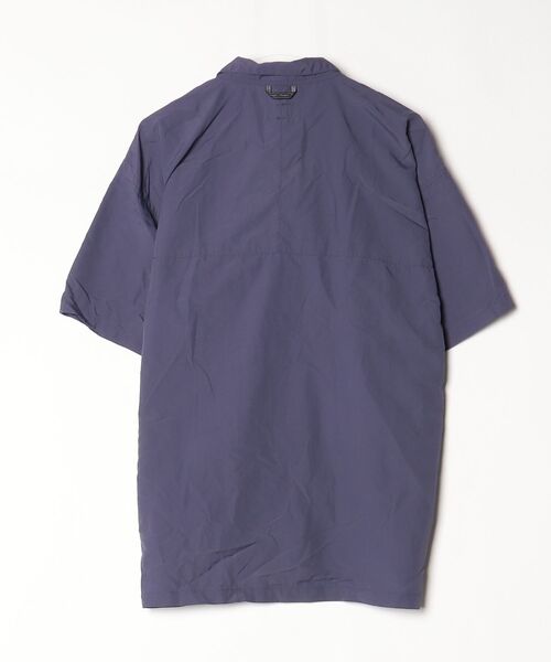 「MANASTASH」 半袖シャツ LARGE パープル メンズ_画像2