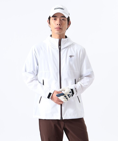 BEAMS GOLF」 ブルゾン LARGE ブラック メンズ BEAMS ブルゾン メンズ