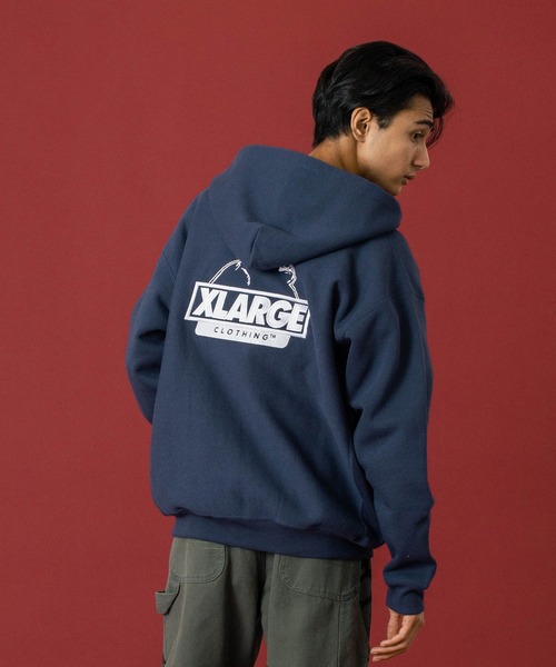 メンズファッション 「Champion」 ジップアップパーカー L アッシュ メンズ