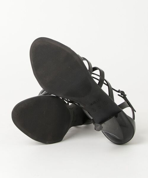 「melissa」 ヒールサンダル 38 ブラック レディース_画像3