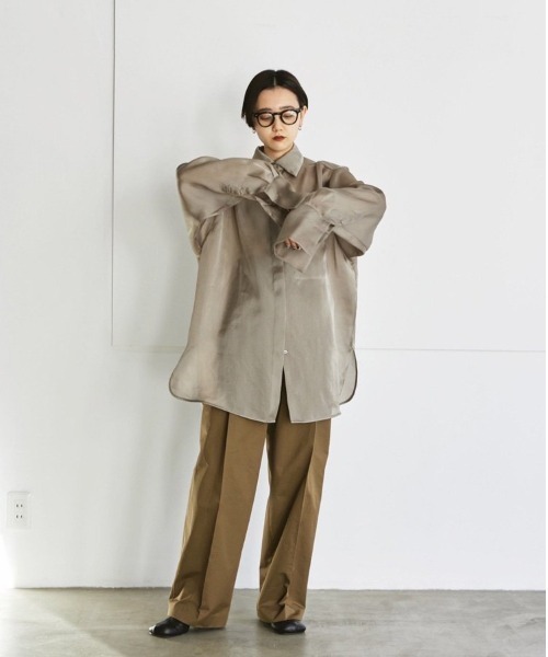 TODAYFUL 「TODAYFUL」 長袖シャツ FREE グリーン レディース