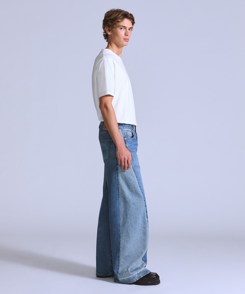 Levi's（リーバイス） ワイドパンツ ジーンズ BLUETAB(TM) CUSTOMIZED