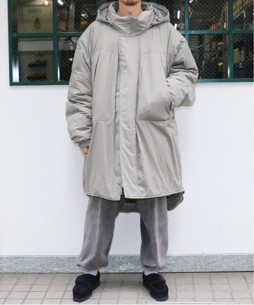 MILITARY（ミリタリー） ミリタリーコート SMALL グレー メンズ