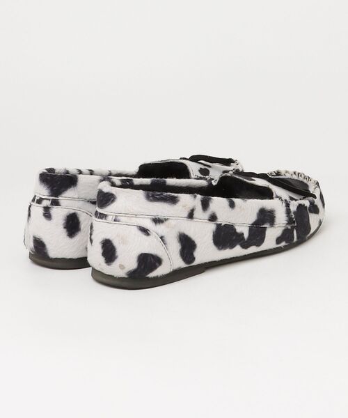 「Minnetonka」 モカシンシューズ 24cm ブラック レディース_画像2