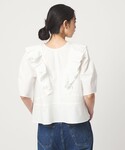 ブラウス シャツ 半袖 「EMMEL REFI...の詳細画像3