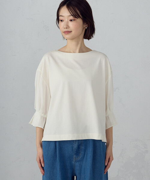 COMME CA ISM（コムサイズム） tシャツ 「接触冷感」キャンディ