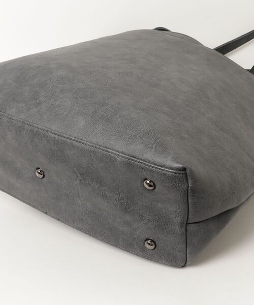 「GUSCIO UOMO」 トートバッグ FREE ダークグレー メンズ_画像3