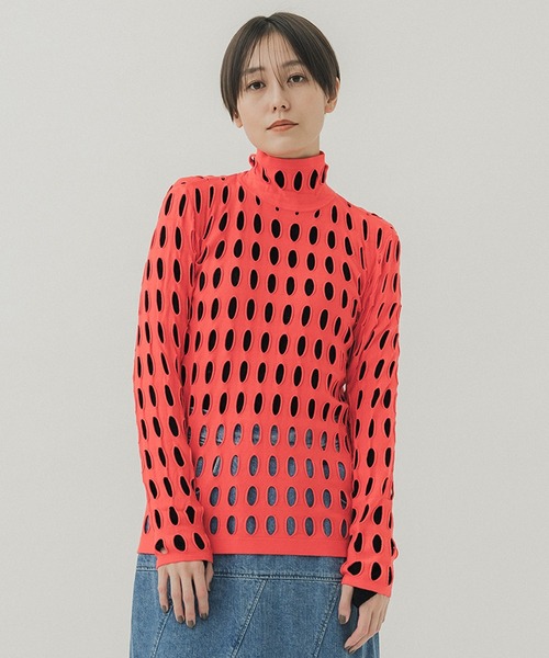 「AKANE UTSUNOMIYA」 長袖カットソー FREE ブラック レディース_画像3