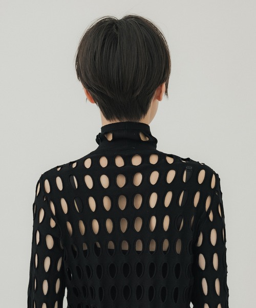 「AKANE UTSUNOMIYA」 長袖カットソー FREE ブラック レディース_画像8