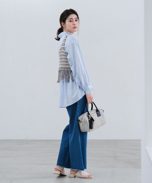 LAKOLE（ラコレ） ボストンバッグ 2WAY横長ミニボストンバッグ