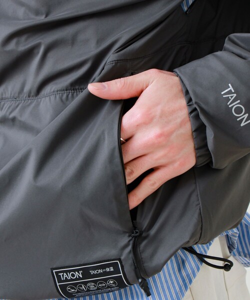 Light ブルゾン TAION（タイオン） ブルゾン アウター 「TAION/タイオン」LIGHT ZIP PK