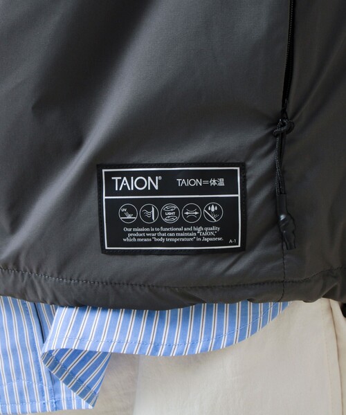 TAION（タイオン） ブルゾン アウター 「TAION/タイオン」LIGHT ZIP PK