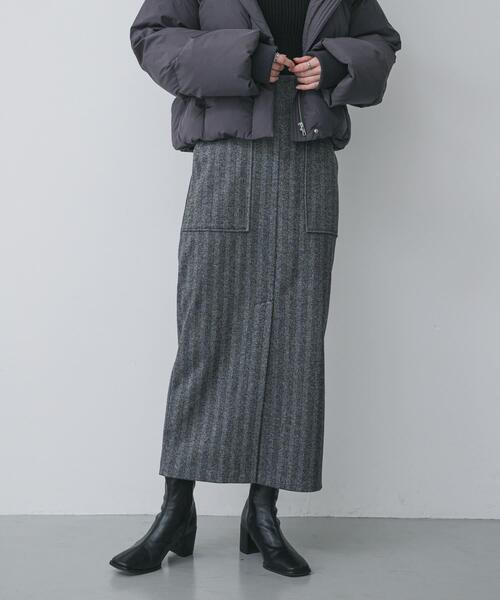 「SENSE OF PLACE by URBAN RESEARCH」 ロングスカート TALL ブラウン系その他 レディース_画像2