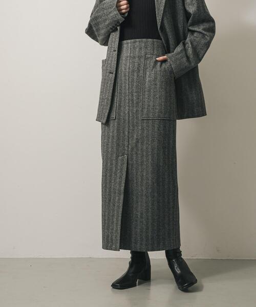 「SENSE OF PLACE by URBAN RESEARCH」 ロングスカート TALL ブラウン系その他 レディース_画像5